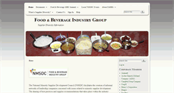 Desktop Screenshot of foodbev.org